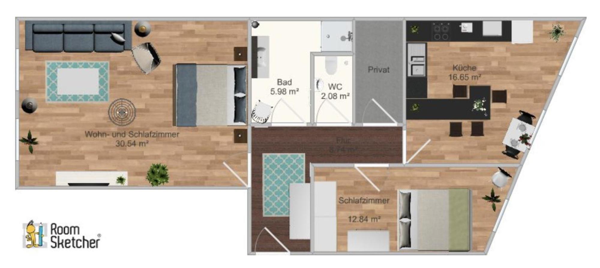 Ferienwohnung Stadtplatz 25 Traunstein Exteriör bild